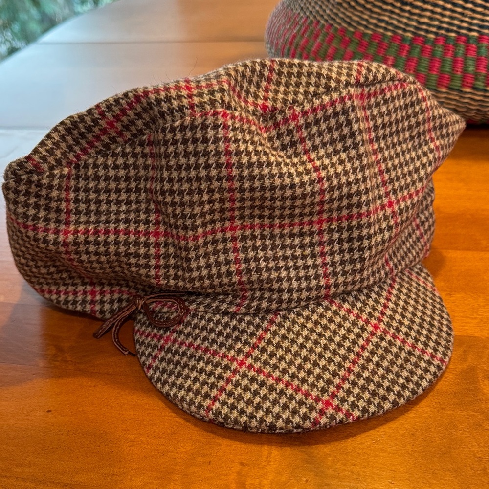 Christine A. Moore tweed hat